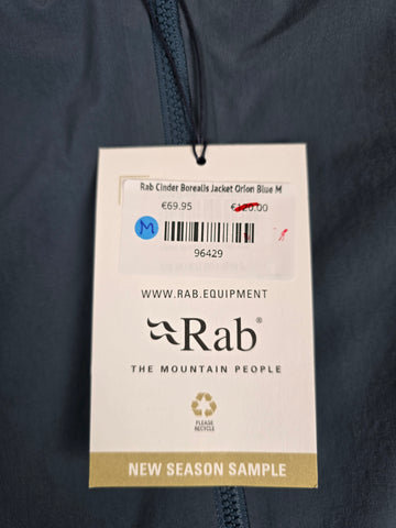 Rab Cinder Borealis Jacket Orion Blue M