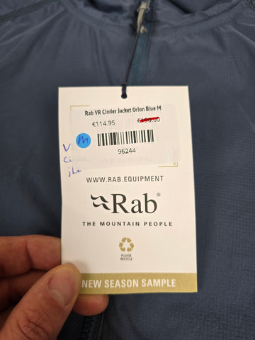 Rab VR Cinder Jacket Orion Blue M