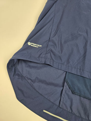 Rab Cindercrino Zip Tee Orion Blue M
