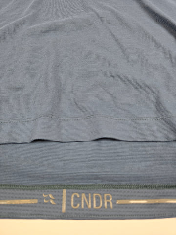 Rab Cindercrino Zip Tee Orion Blue M
