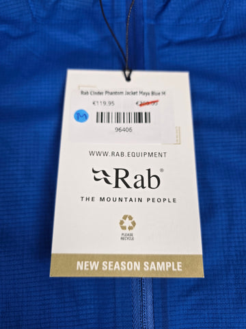 Rab Cinder Phantom Jacket Maya Blue M