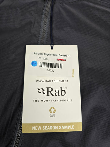 Rab Cinder Ridgeline Jacket Graphene M