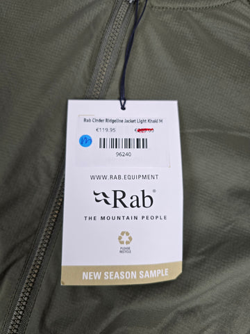 Rab Cinder Ridgeline Jacket Light Khaki M