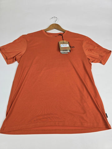 Rab Crimp Esker Tee Dark Melba M