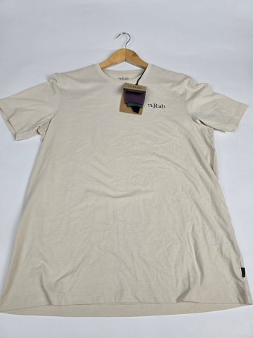 Rab Stance Cirque Tee Ecru M