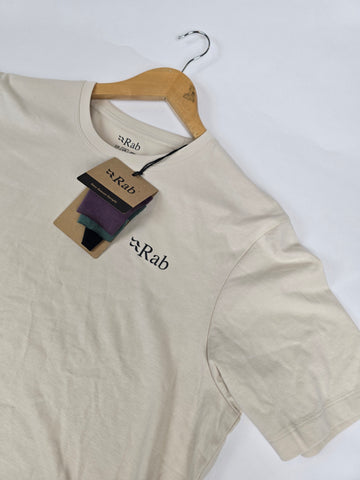Rab Stance Cirque Tee Ecru M