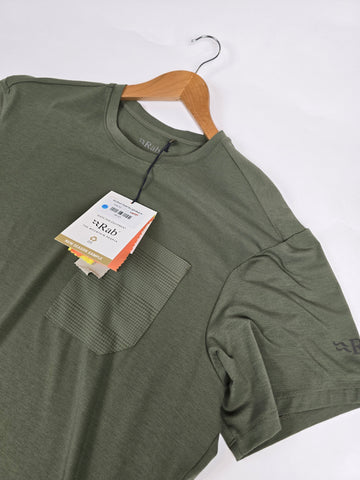 Rab Rivelin Pocket Tee Light Khaki M