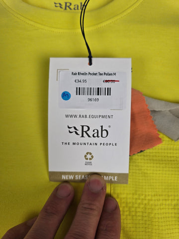 Rab Rivelin Pocket Tee Pollen M