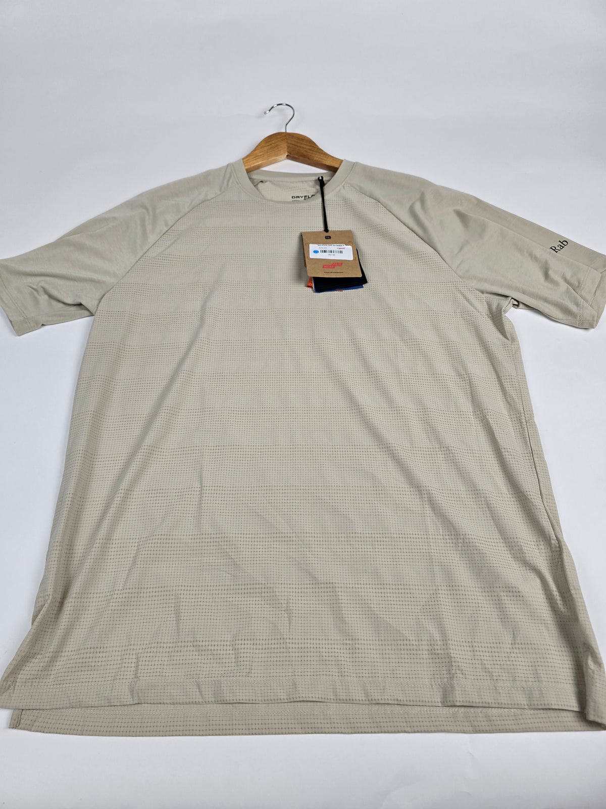 Rab Rivelin Shift Tee Pebble M