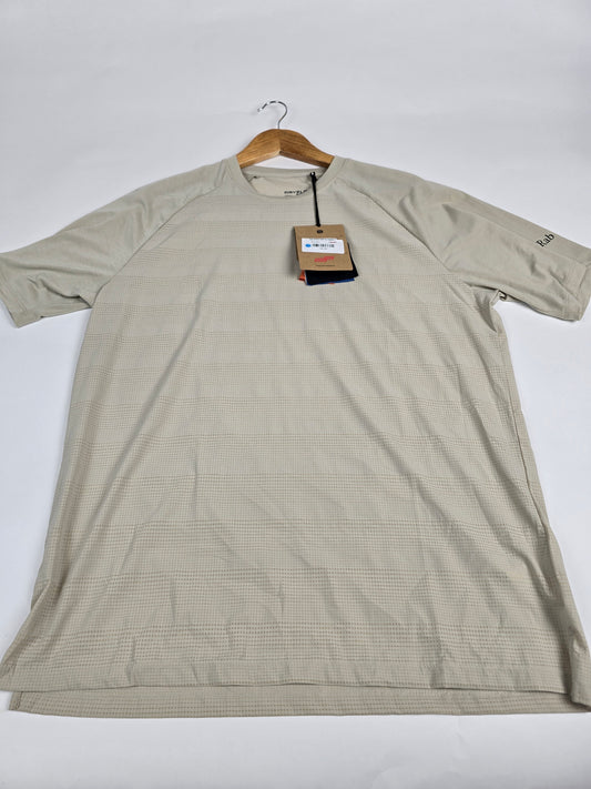 Rab Rivelin Shift Tee Pebble M