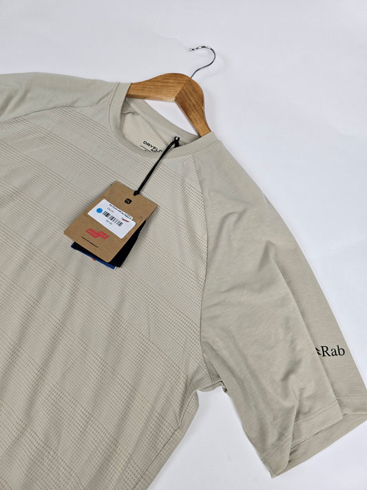 Rab Rivelin Shift Tee Pebble M