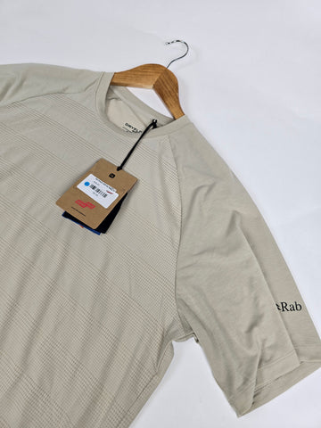 Rab Rivelin Shift Tee Pebble M