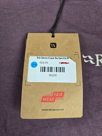 Rab Stance Cirque Tee Dark Iris M