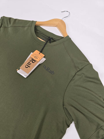 Rab Force Stamp Tee Olive M