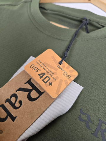 Rab Force Stamp Tee Olive M