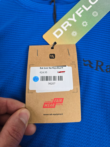 Rab Sonic Tee Maya Blue M