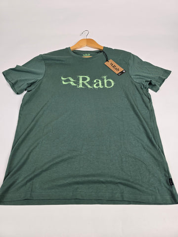 Rab Stance Tech Sketch Tee Sage M