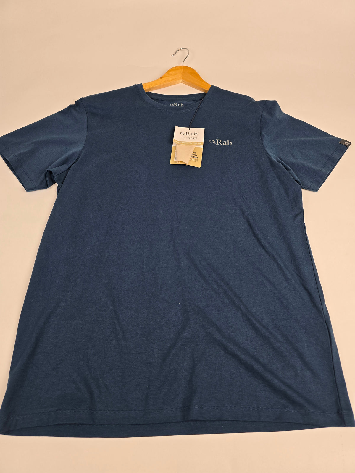 Rab Stance Mountain Peak Tee Tempest Blue L