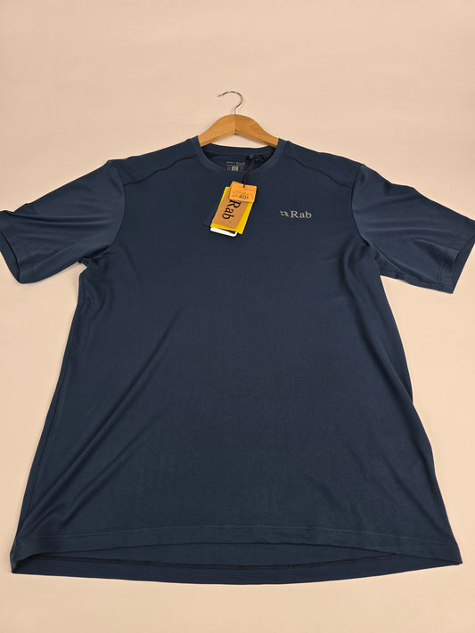 Rab Force Esker Tee Tempest Blue M