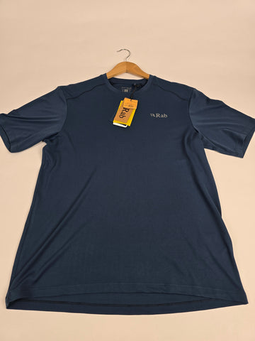Rab Force Esker Tee Tempest Blue M