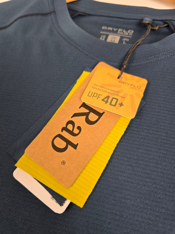 Rab Force Esker Tee Tempest Blue M