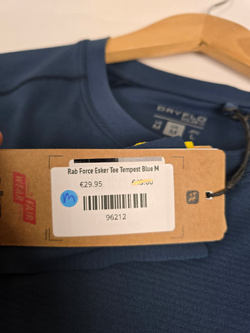 Rab Force Esker Tee Tempest Blue M
