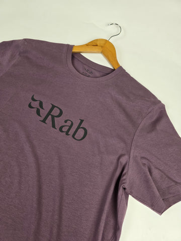 Rab Stance Logo Tee Dark Iris L