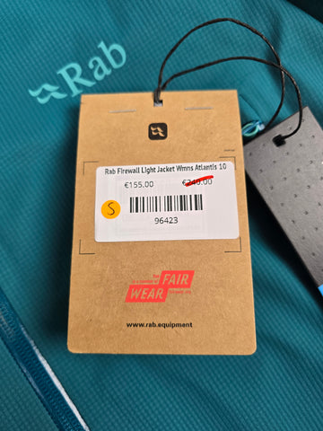 Rab Firewall Light Jacket Wmns Atlantis 10