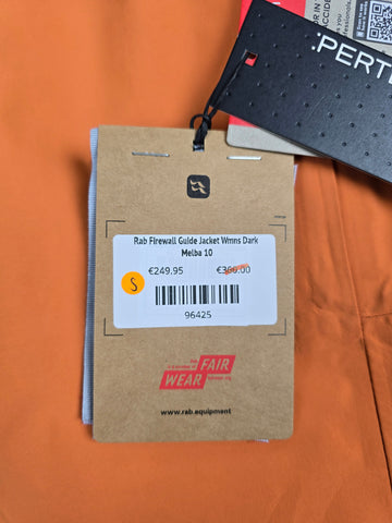 Rab Firewall Guide Jacket Wmns Dark Melba 10