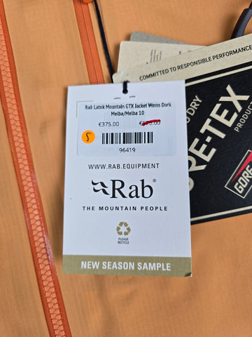 Rab Latok Mountain GTX Jacket Wmns Dark Melba/Melba 10