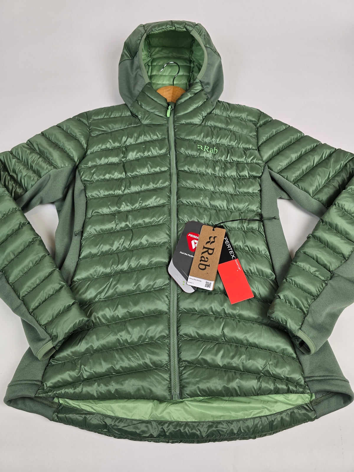 Rab Cirrus Flex Hoody Wmns Dark Fig Green 12