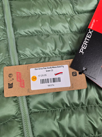 Rab Cirrus Flex Hoody Wmns Dark Fig Green 12