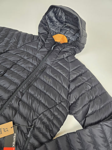Rab Microlight Alpine Jacket Wmns Black (Graphene) 12