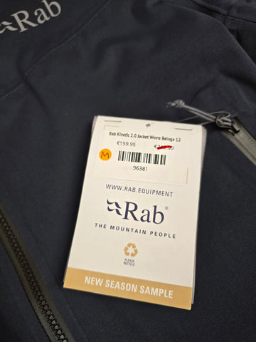 Rab Kinetic 2.0 Jacket Wmns Beluga 12