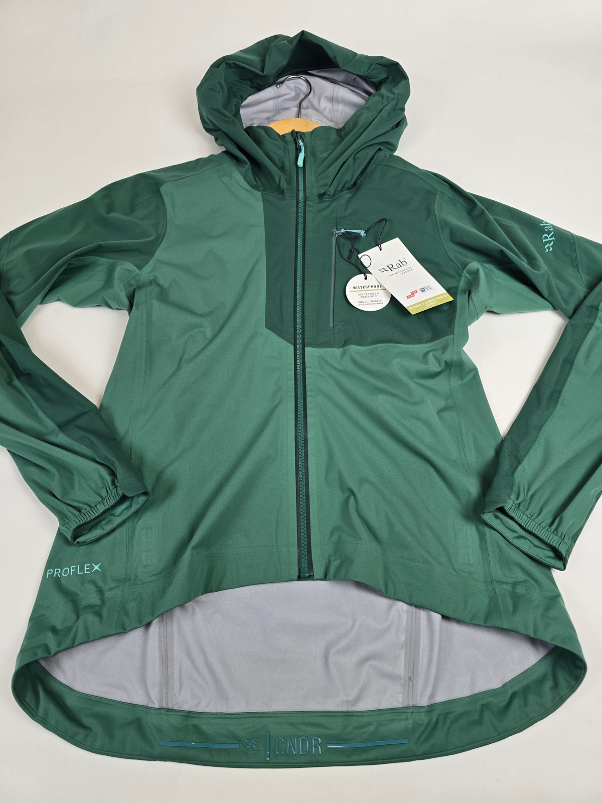 Rab Cinder Kinetic Jacket Wmns Eucalyptus 12