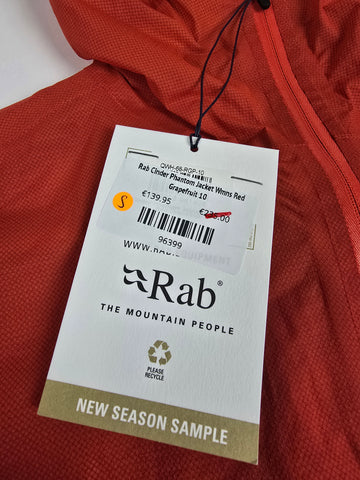 Rab Cinder Phantom Jacket Wmns Red Grapefruit 10