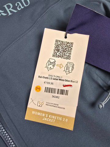 Rab Kinetic 2.0 Jacket Wmns Orion Blue 12