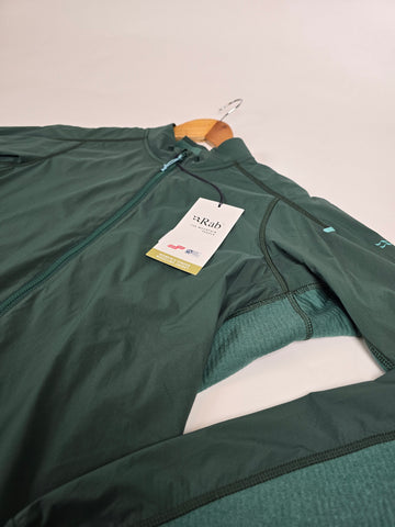 Rab Cinder Ridgeline Jacket Wmns Green Slate/Eucalyptus 12