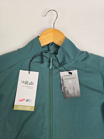 Rab Cinder Borealis Jacket Wmns Eucalyptus 12
