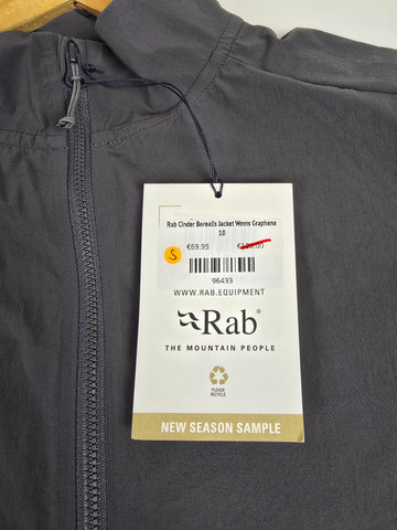 Rab Cinder Borealis Jacket Wmns Graphene 10