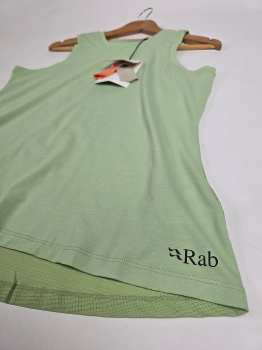 Rab Rivelin Tank Wmns Fig Green 10