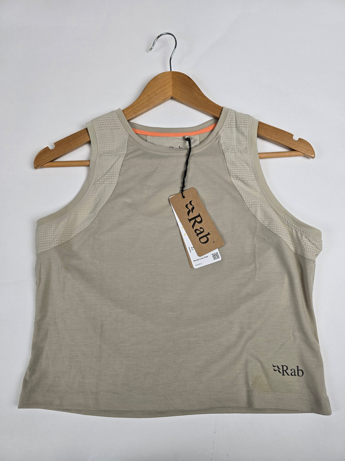 Rab Rivelin Crop Tank Wmns Pebble 10