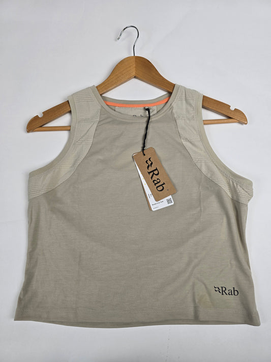Rab Rivelin Crop Tank Wmns Pebble 10
