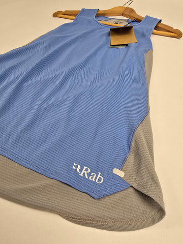 Rab Sonic Ultra Vest Wmns Bluebird/Light Zinc 12