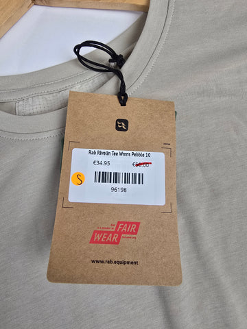 Rab Rivelin Tee Wmns Pebble 10