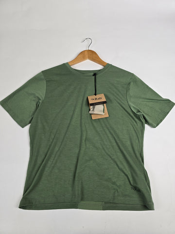 Rab Rivelin Tee Wmns Dark Fig Green 10