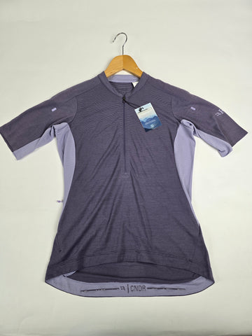Rab Cindercrino Zip Tee Wmns Purple Sage 10