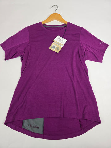 Rab Cinder Crimp Tee Wmns Plum 12