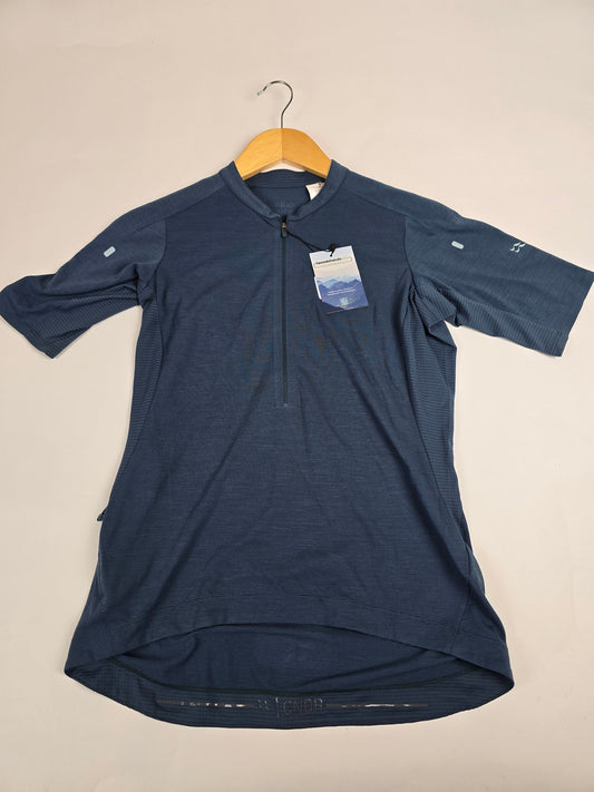 Rab Cindercrino Zip Tee Wmns Orion Blue 10