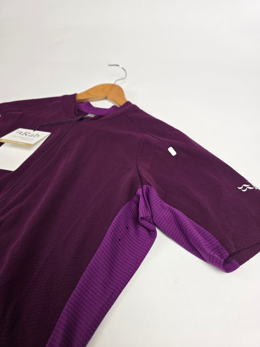 Rab Cinder Jersey Wmns Mulberry 12